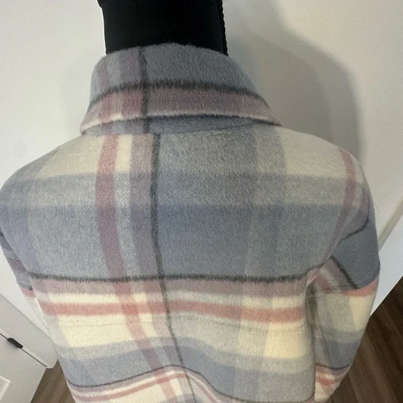 Rails Plaid Utility Jacket in Blue and Pink - Picture 10 of 12